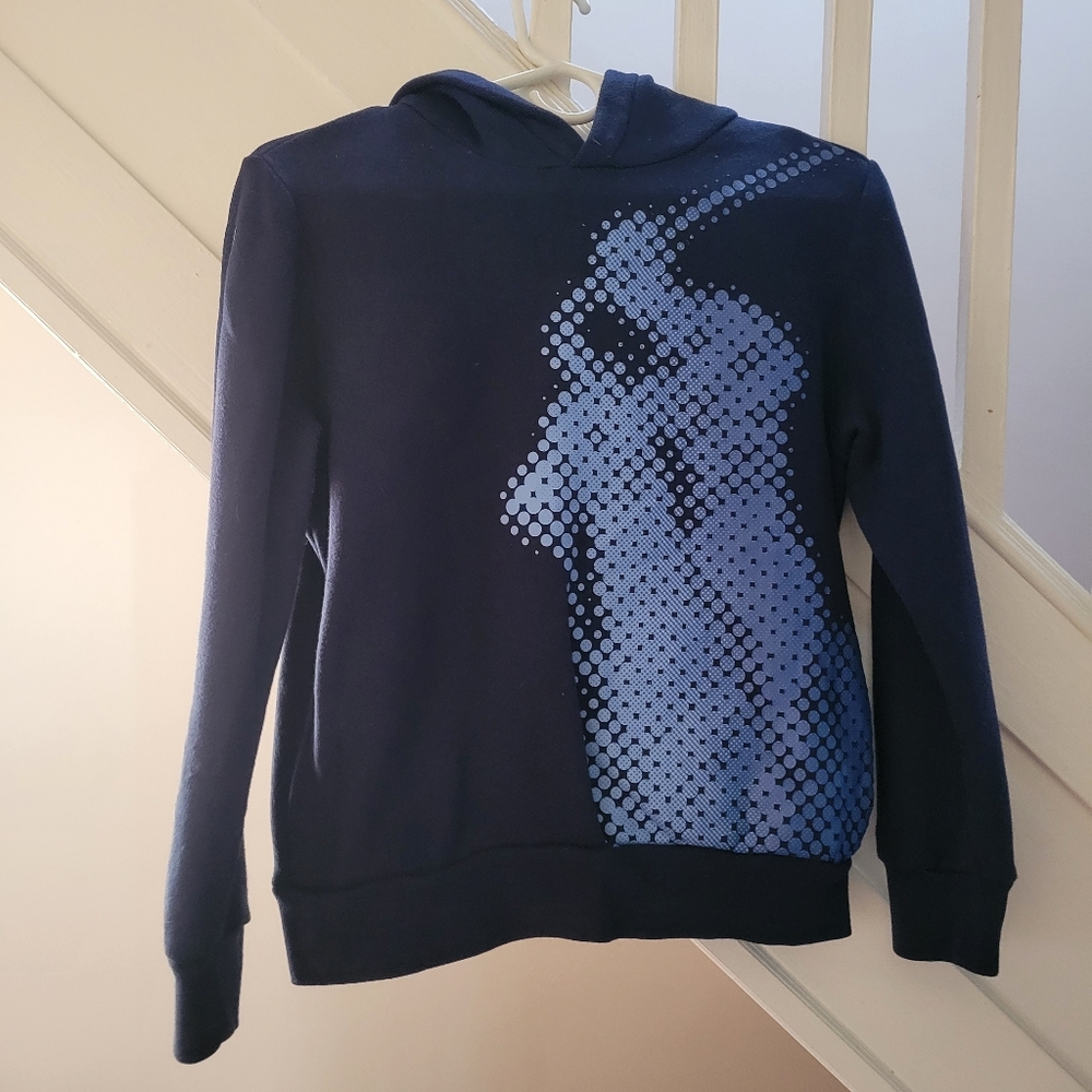 EUC Polo by Ralph Lauren Dark Blue Graphic Hoodie